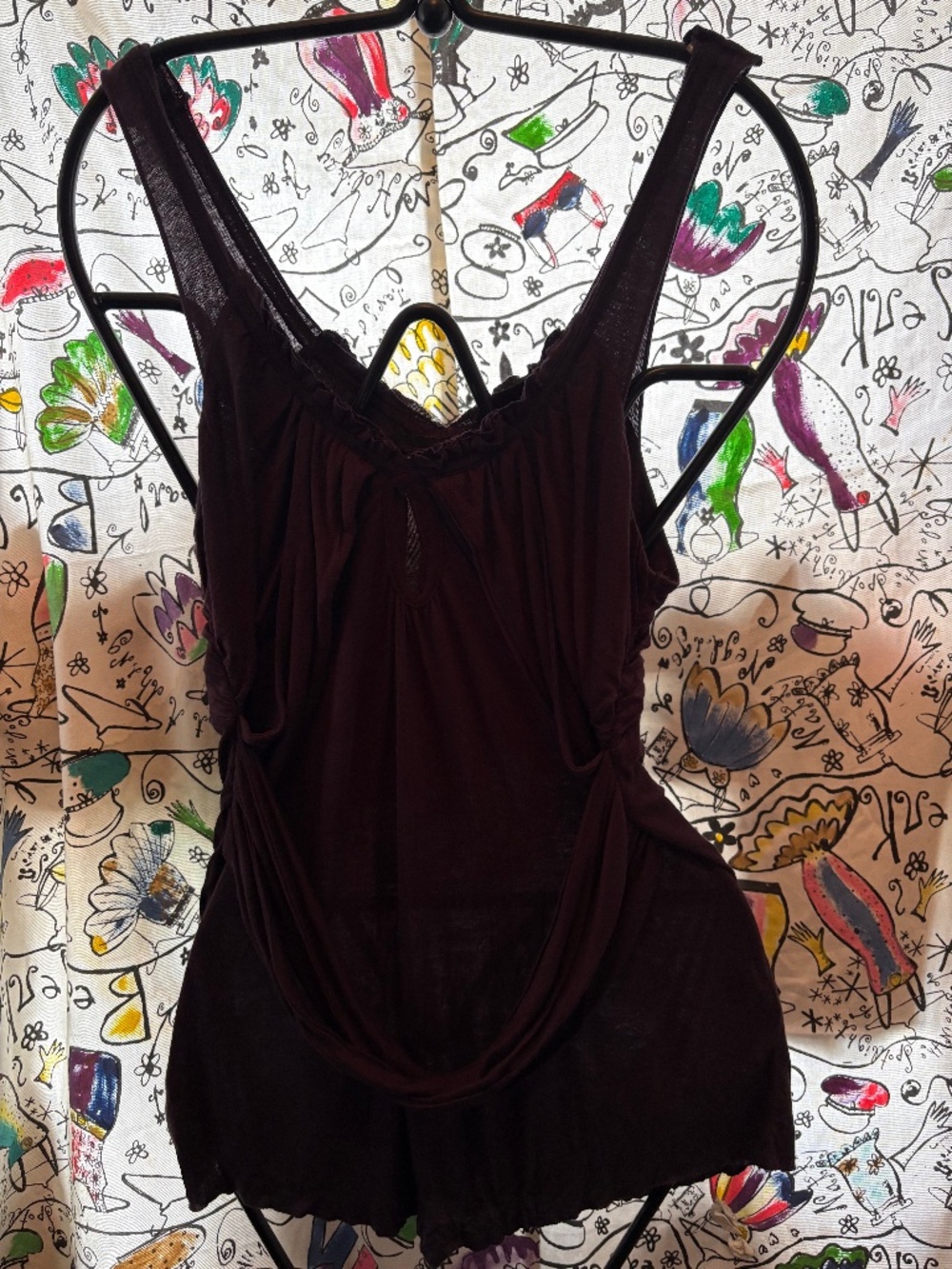 Zinc viscose tank top
